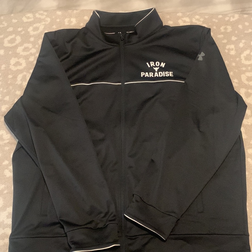 Under armour project rock track jacket